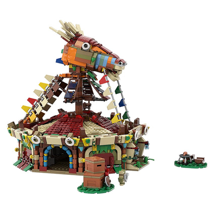 Zelda Horse Stable Building Block Set