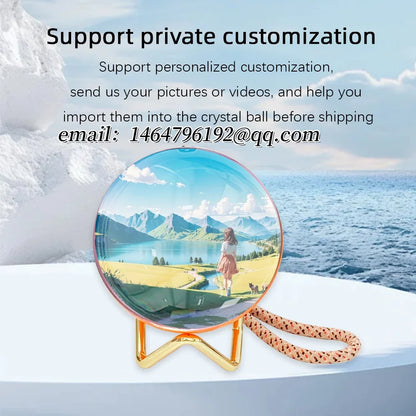 Sharingan Ball - Customizable Video Glass Ball