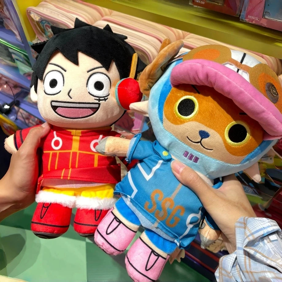 Luffy & Chopper Plushies
