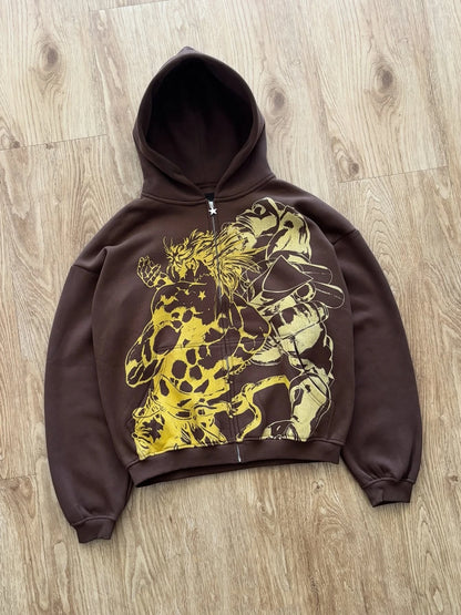 JJBA Zip-Up Hoodie
