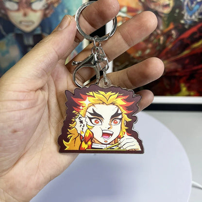 Demon Slayer 3D Motion KeyChains