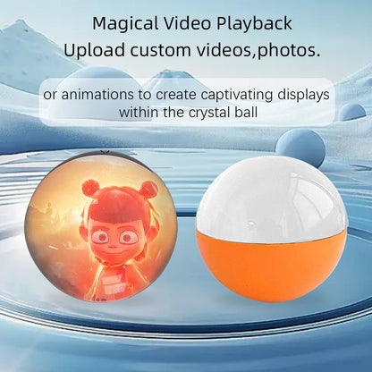 Sharingan Ball - Customizable Video Glass Ball
