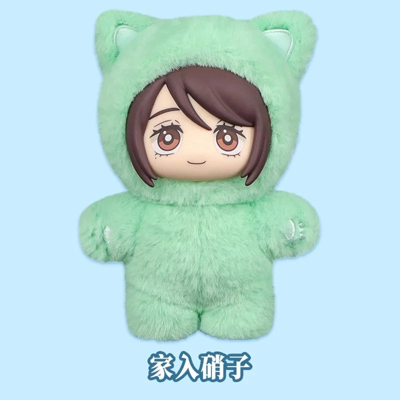 Jujutsu Kaisen Cat-Ear Plush (Labubu Style)