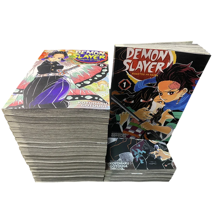 Demon Slayer Kimetsu No Vol 1-23 Yaiba Japan Youth Teen Fantasy Science Mystery Suspense Manga Comic Book Manga Books in English