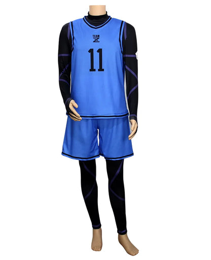 Blue lock football club sportswear