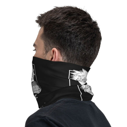 Bakugou Katsuki Logo X Bandana Winter Neck Warmer Windproof Wrap Face Scarf for Ski Boku No My Hero Academia Gaiter Headband