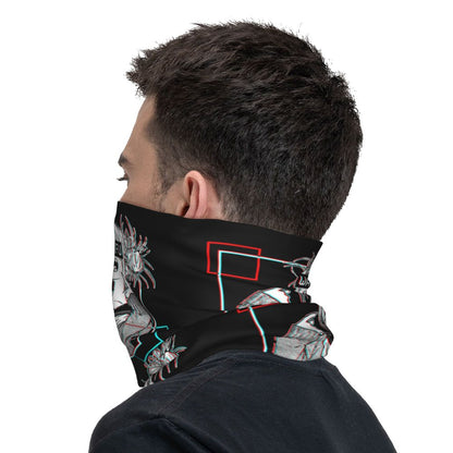 Bakugou Katsuki Logo X Bandana Winter Neck Warmer Windproof Wrap Face Scarf for Ski Boku No My Hero Academia Gaiter Headband