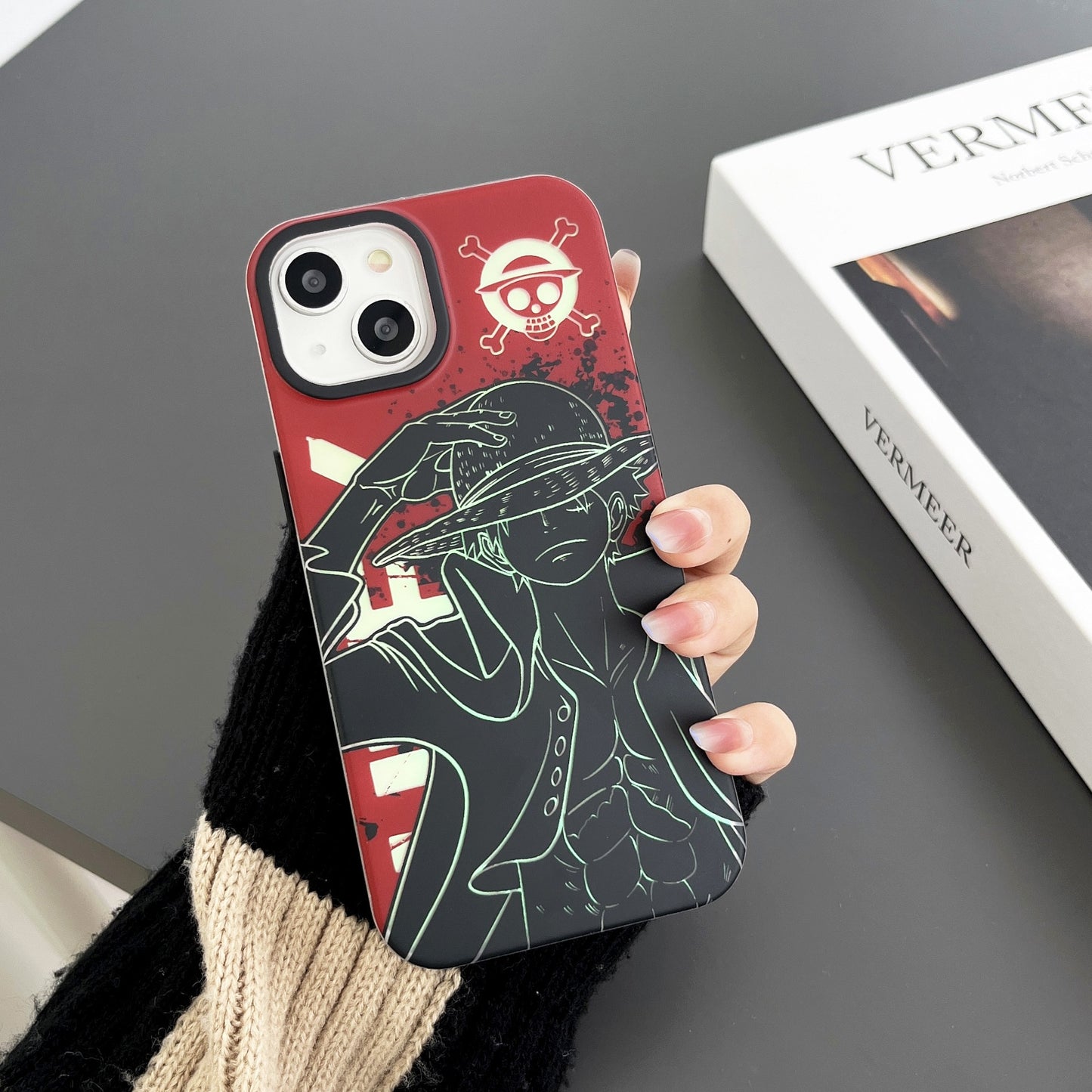 One Piece Holographic Phone Case