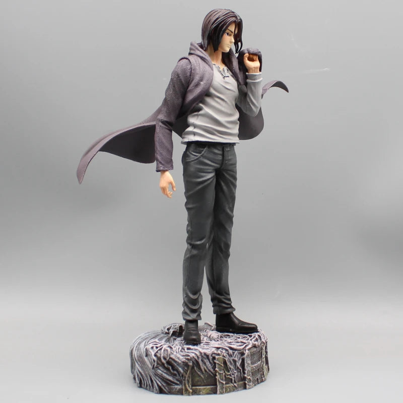 Eren Jaeger Figurine Anime Eren Jaeger Action Figure Buste Sculpture Décoration Chambre Bureau Figurines Modèle Figurine Figurine Figurine Cadeaux de collection PVC 22 cm Eren Jaeger Figurine Anime Eren Jaeger Action Figure Buste Sculpture Décoration Chambre Bureau Figurines Modèle Figurine Figurine Figurine Cadeaux de collection PVC 22 cm