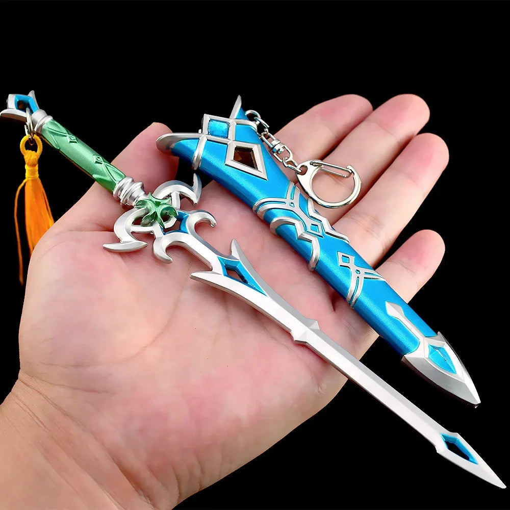 Hyrule Master Sword & Hylian Shield Keychain