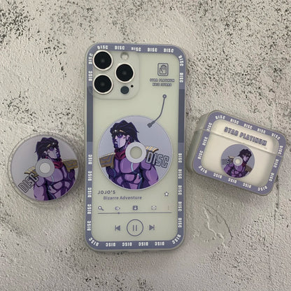 JJBA Holographic iPhone & Android Cases