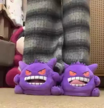 Gengar Plush Slippers
