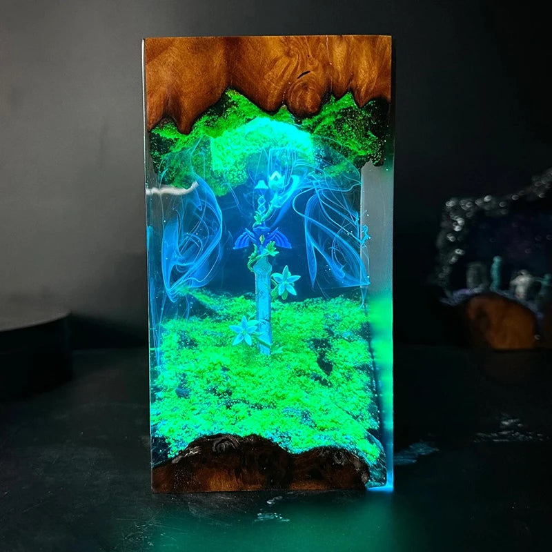 Master Sword Resin Night Light