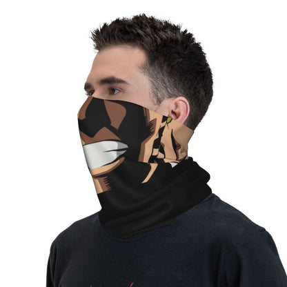 Bakugou Katsuki Logo X Bandana Winter Neck Warmer Windproof Wrap Face Scarf for Ski Boku No My Hero Academia Gaiter Headband