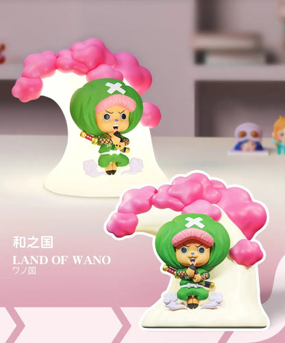 One Piece Night Light TonyTony Chooper Anime Figure Lamp Soft Light Bedroom Bedside LED Light Room Ornament Children Toys Gift