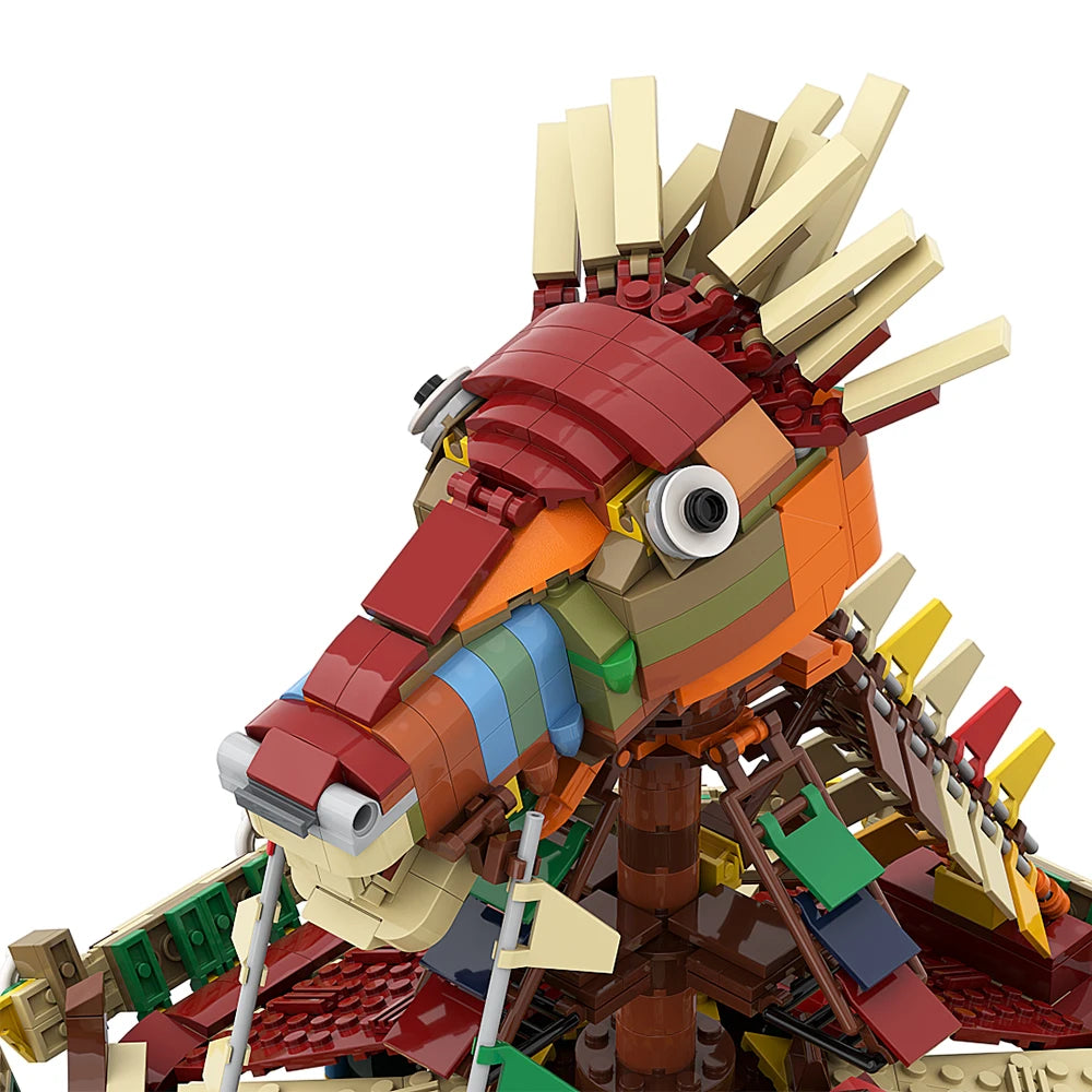 Zelda Horse Stable Building Block Set