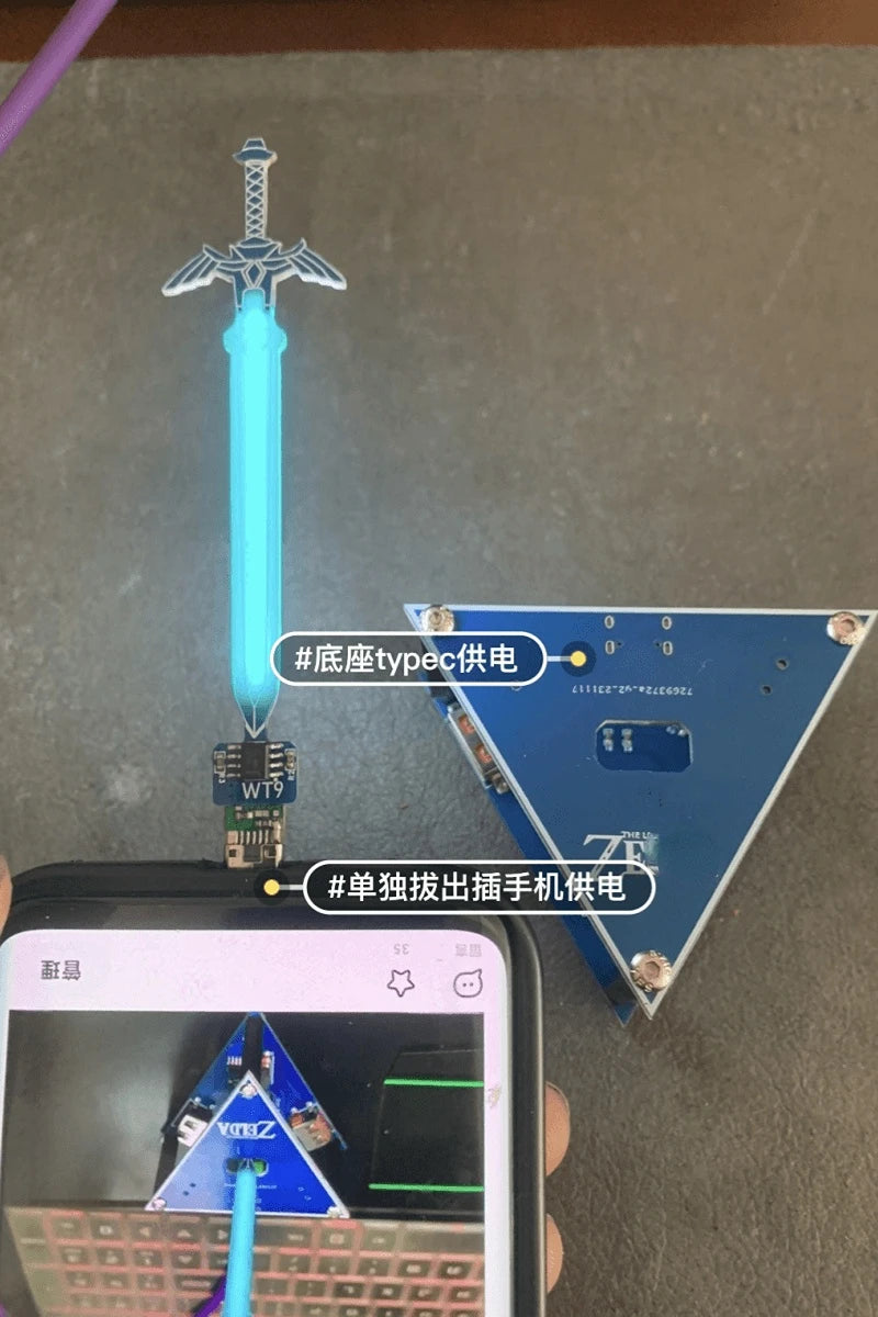 Legends Zeldas Figures Master Sword Night Light LED Lamp Creative 3D Game Prop Model Toy Anime fans Birthday Gift Christmas Gift