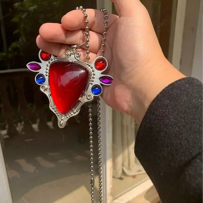 Red Stone of Aja Necklace