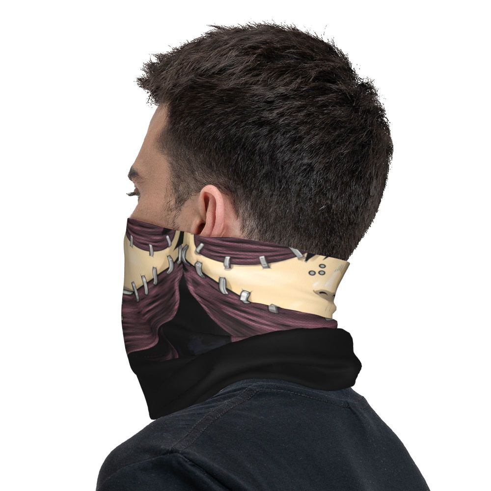 Bakugou Katsuki Logo X Bandana Winter Neck Warmer Windproof Wrap Face Scarf for Ski Boku No My Hero Academia Gaiter Headband