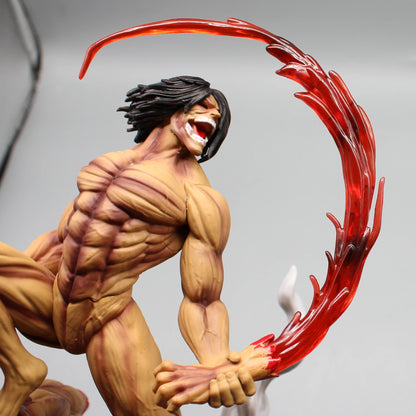 Eren vs. Armored Titan Figure