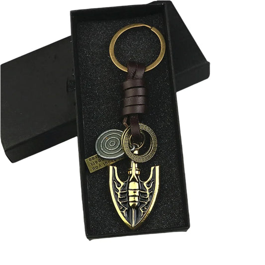 JJBA Leather Keychain