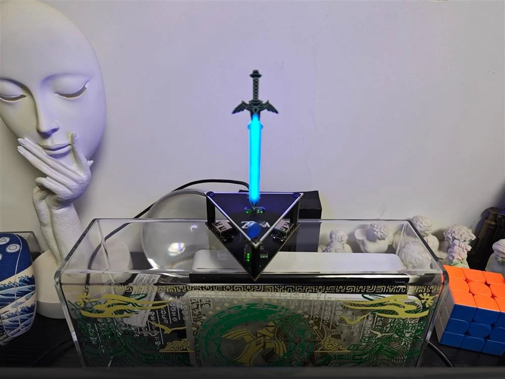 Legends Zeldas Figures Master Sword Night Light LED Lamp Creative 3D Game Prop Model Toy Anime fans Birthday Gift Christmas Gift