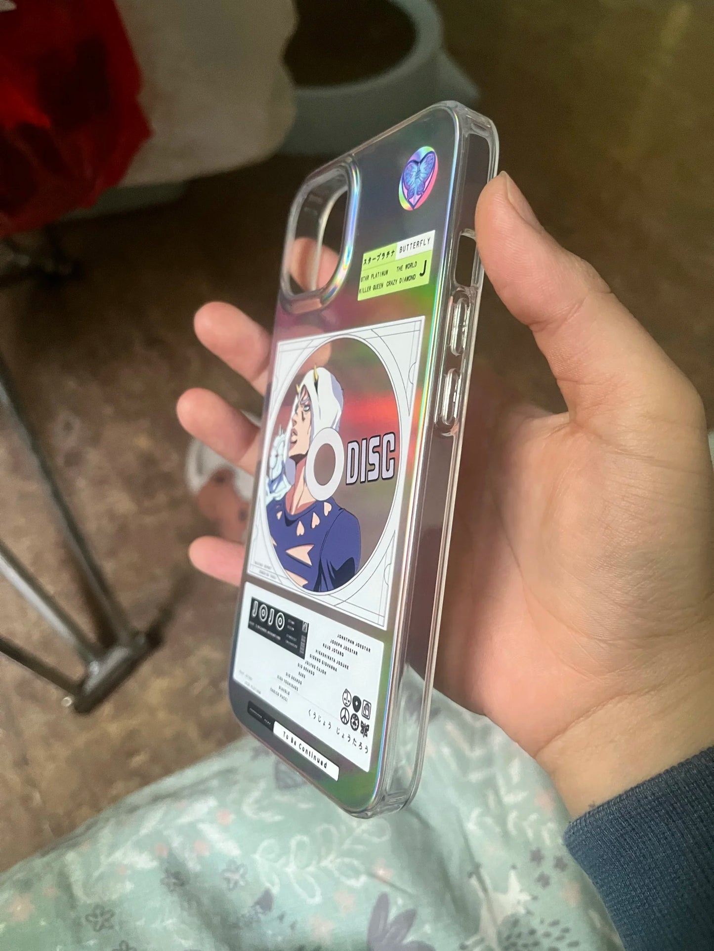 JJBA Holographic iPhone & Android Cases