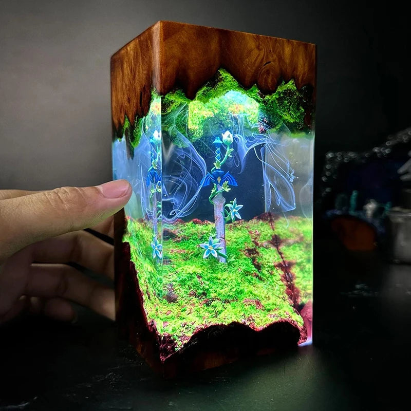 Master Sword Resin Night Light