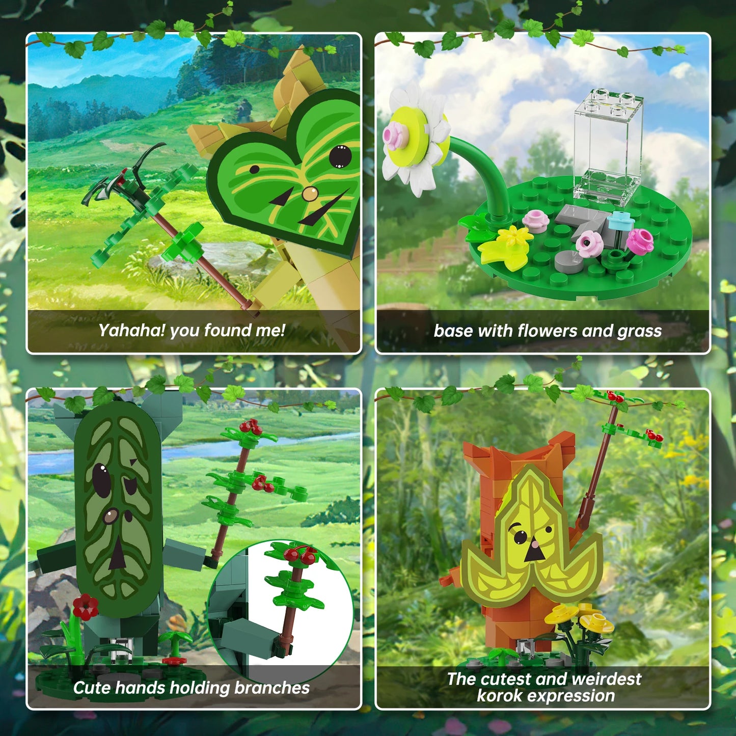 Legend of Zelda Korok Building Set