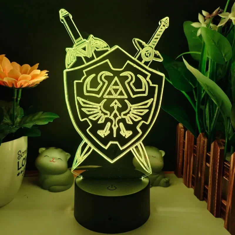 Zelda 3D LED Night Lamp