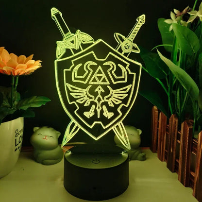 Zelda 3D LED Night Lamp