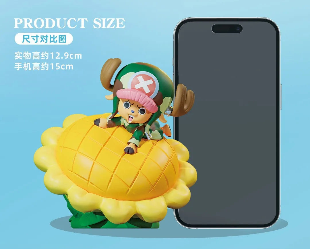 One Piece Night Light TonyTony Chooper Anime Figure Lamp Soft Light Bedroom Bedside LED Light Room Ornament Children Toys Gift