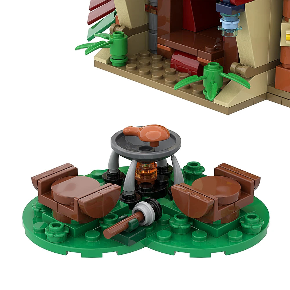 Zelda Horse Stable Building Block Set