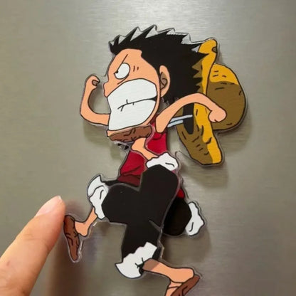 One Piece Rotating Magnets