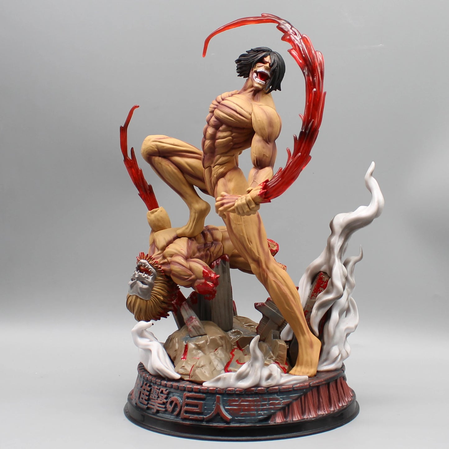 Eren vs. Armored Titan Figure