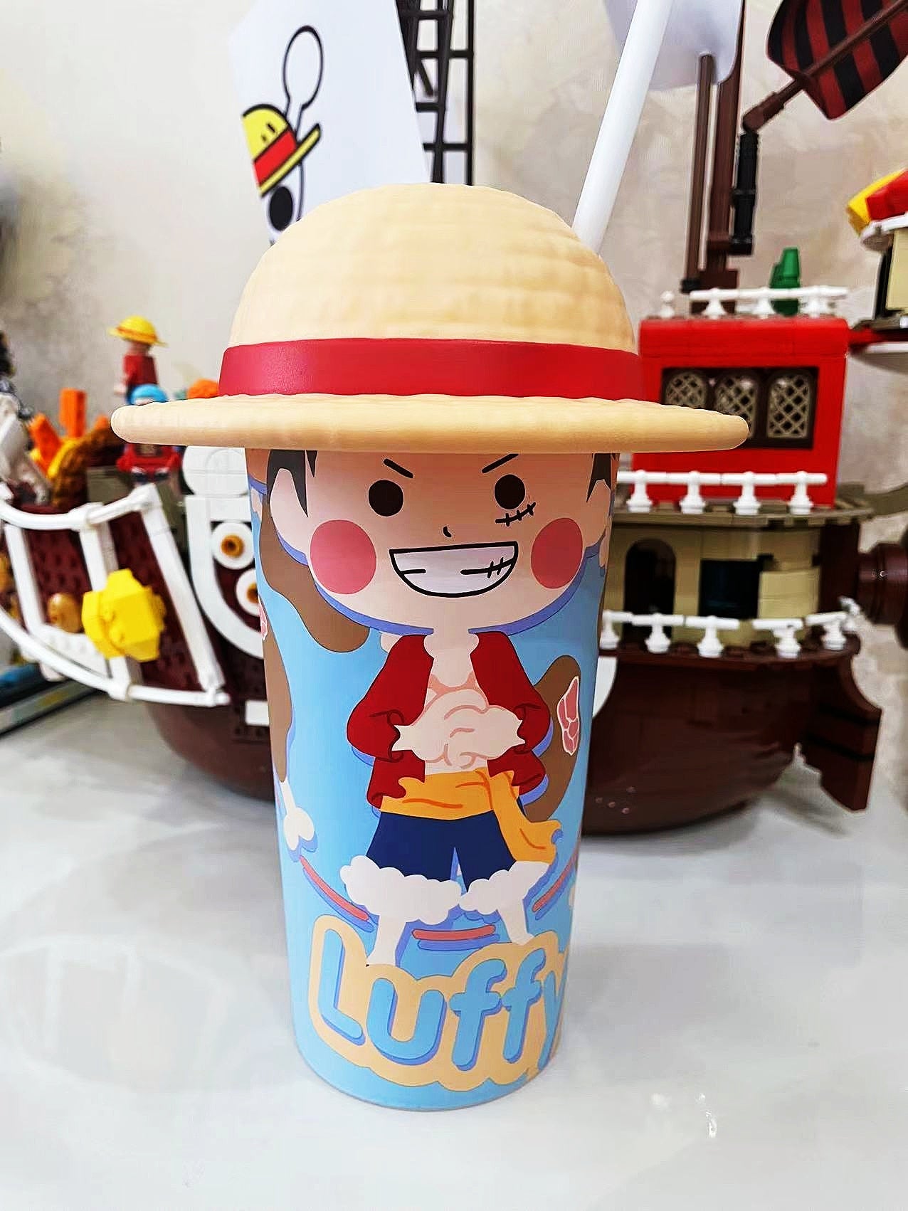 Luffy & Chopper Water Bottle