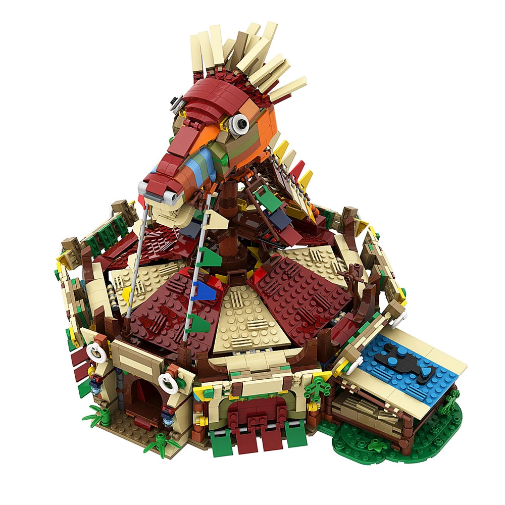 Zelda Horse Stable Building Block Set