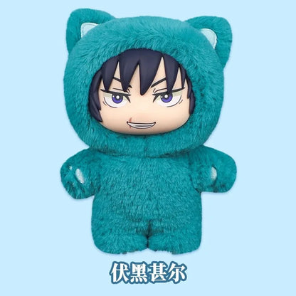 Jujutsu Kaisen Cat-Ear Plush (Labubu Style)