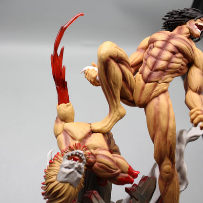 Eren vs. Armored Titan Figure