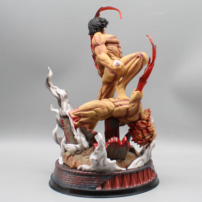 Eren vs. Armored Titan Figure