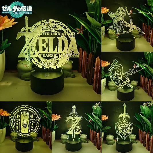Zelda 3D LED Night Lamp