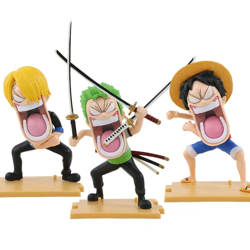 Luffy, Zoro & Sanji – Trio Action Figure Set