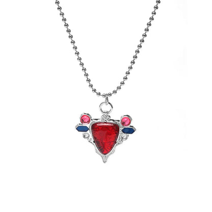 Red Stone Of Aja Necklace