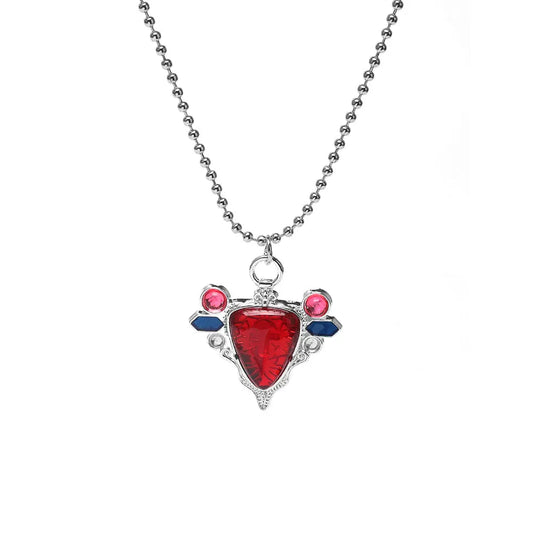 Red Stone Of Aja Necklace