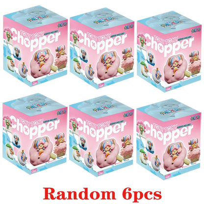 One Piece Night Light TonyTony Chooper Anime Figure Lamp Soft Light Bedroom Bedside LED Light Room Ornament Children Toys Gift