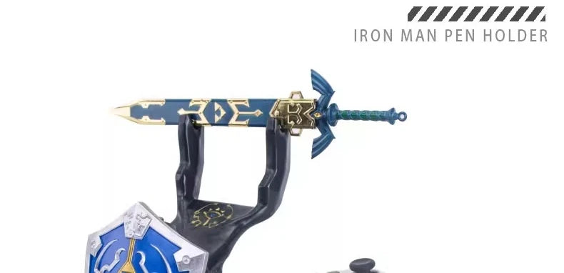 Legend of Zelda Master Sword & Hylian Shield Pen Holder