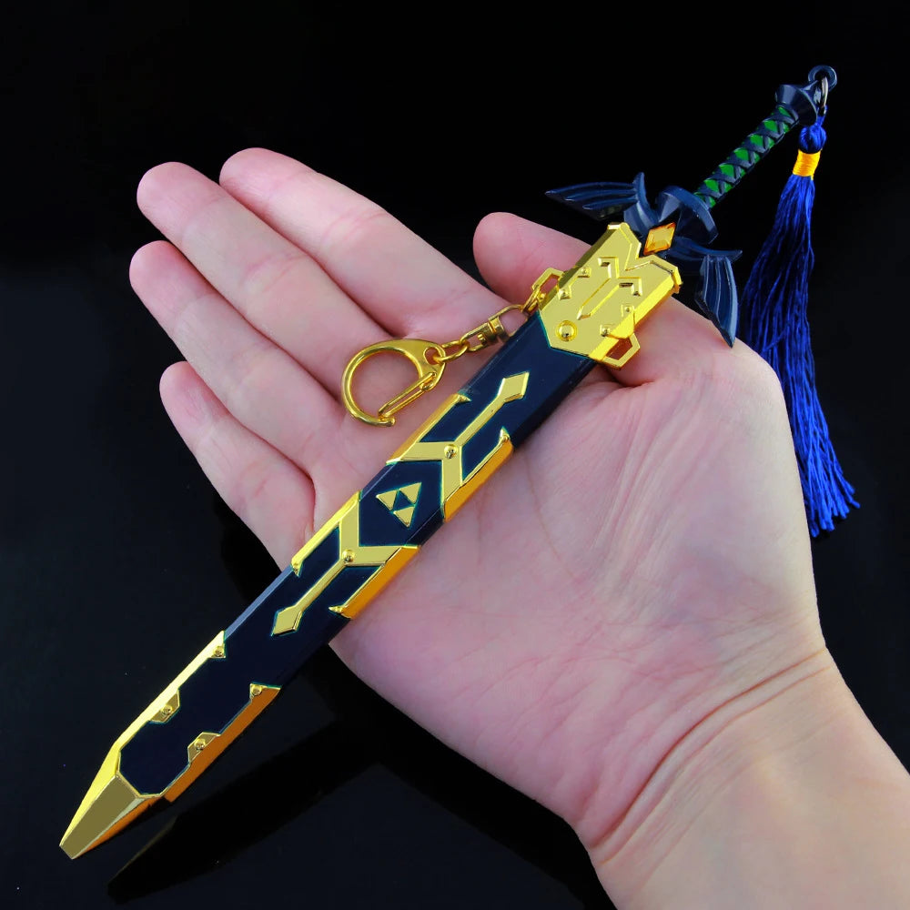Hyrule Master Sword & Hylian Shield Keychain