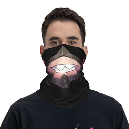 Bakugou Katsuki Logo X Bandana Winter Neck Warmer Windproof Wrap Face Scarf for Ski Boku No My Hero Academia Gaiter Headband