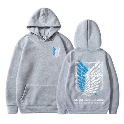 Attack on Titan Hoodie - Harajuku Streetwear