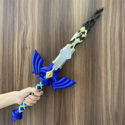 Link Broken Master Sword with Silver Blade - The Legend of Zelda (Metal)